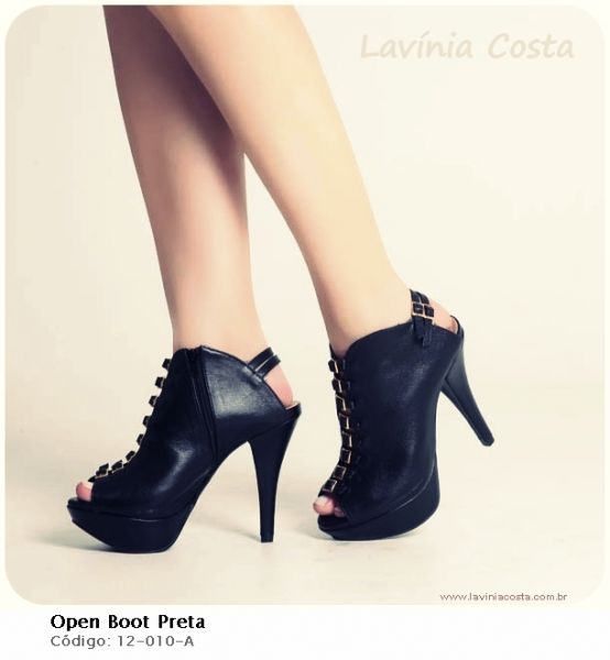 OPEN BOOT PRETA